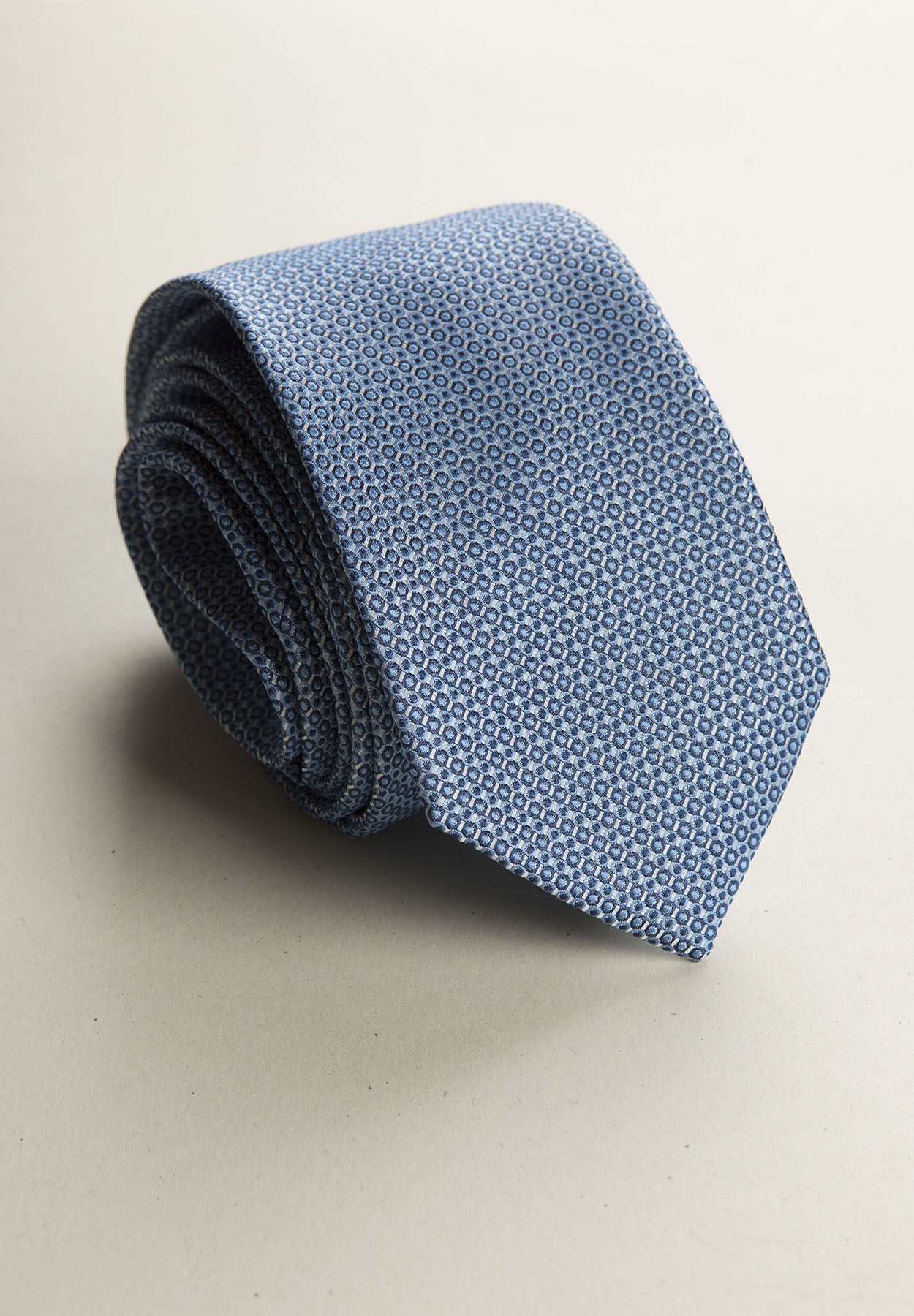 Micro-design silk aviation tie