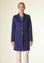 Angelico - Cappotto blu corto lana cashmere - 1