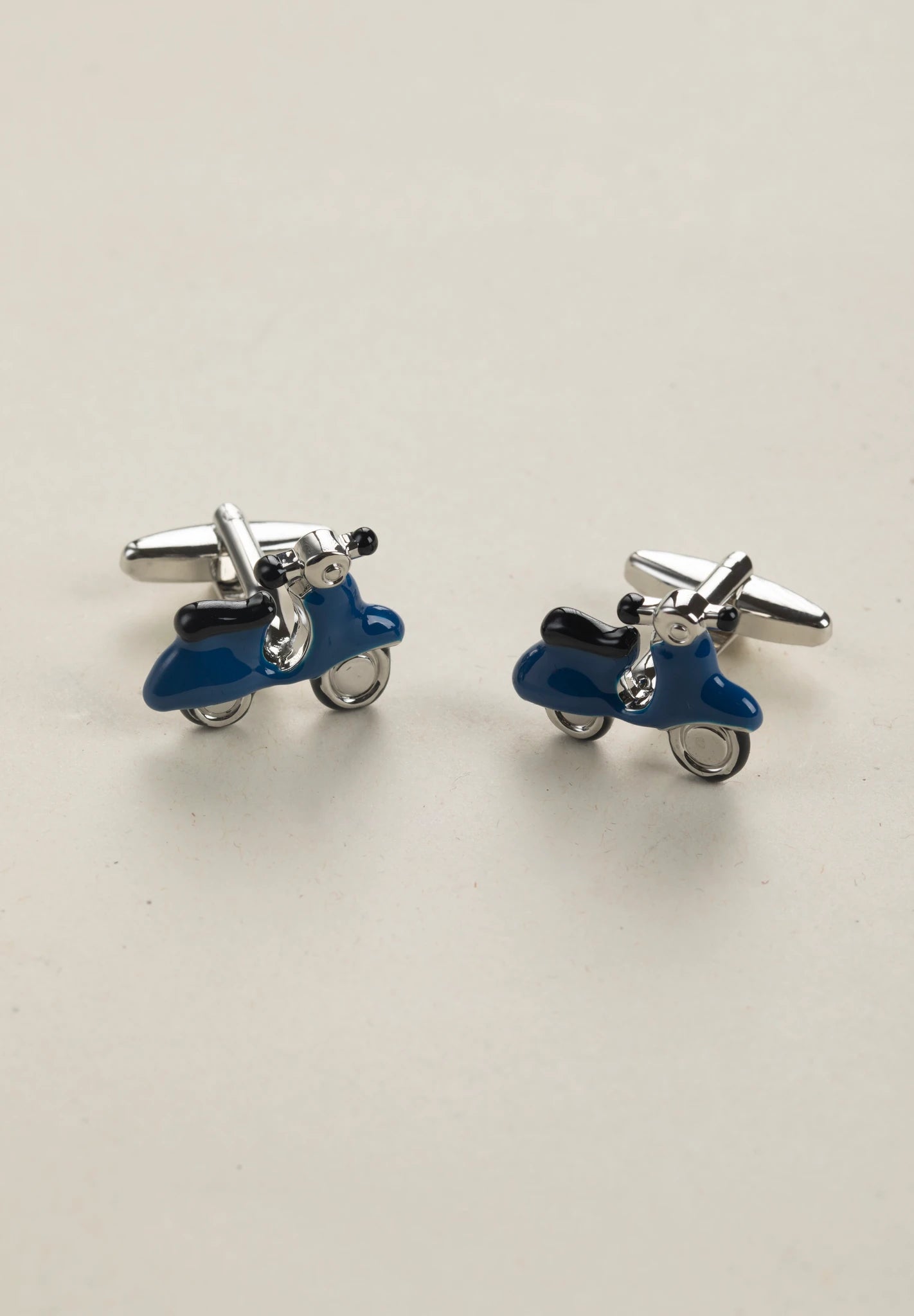 Gemello metallo vespa blu-Angelico