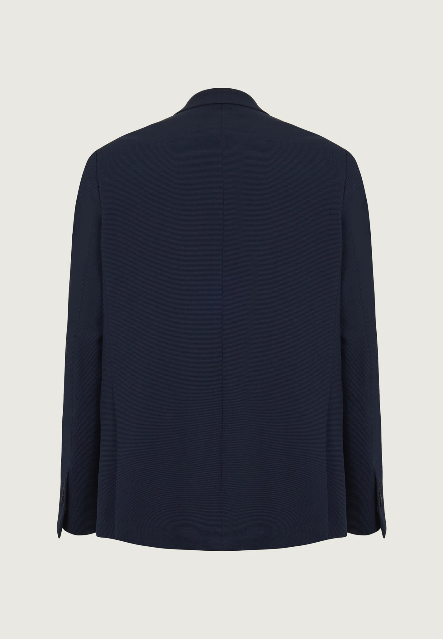 Blaue Jersey-Jacke Vierjahreszeiten-Webmuster Comfort Fit Angelico 3