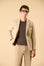 Giacca beige velluto a coste sfoderata custom fit