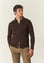 Overshirt marrone misto lana-Angelico