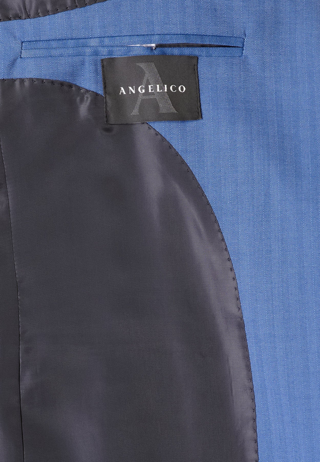 Giacca bluette resca comfort fit-Angelico