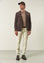 Giacca marrone velluto a coste custom fit-Angelico