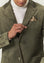 Giacca verde militare velluto a coste custom fit-Angelico