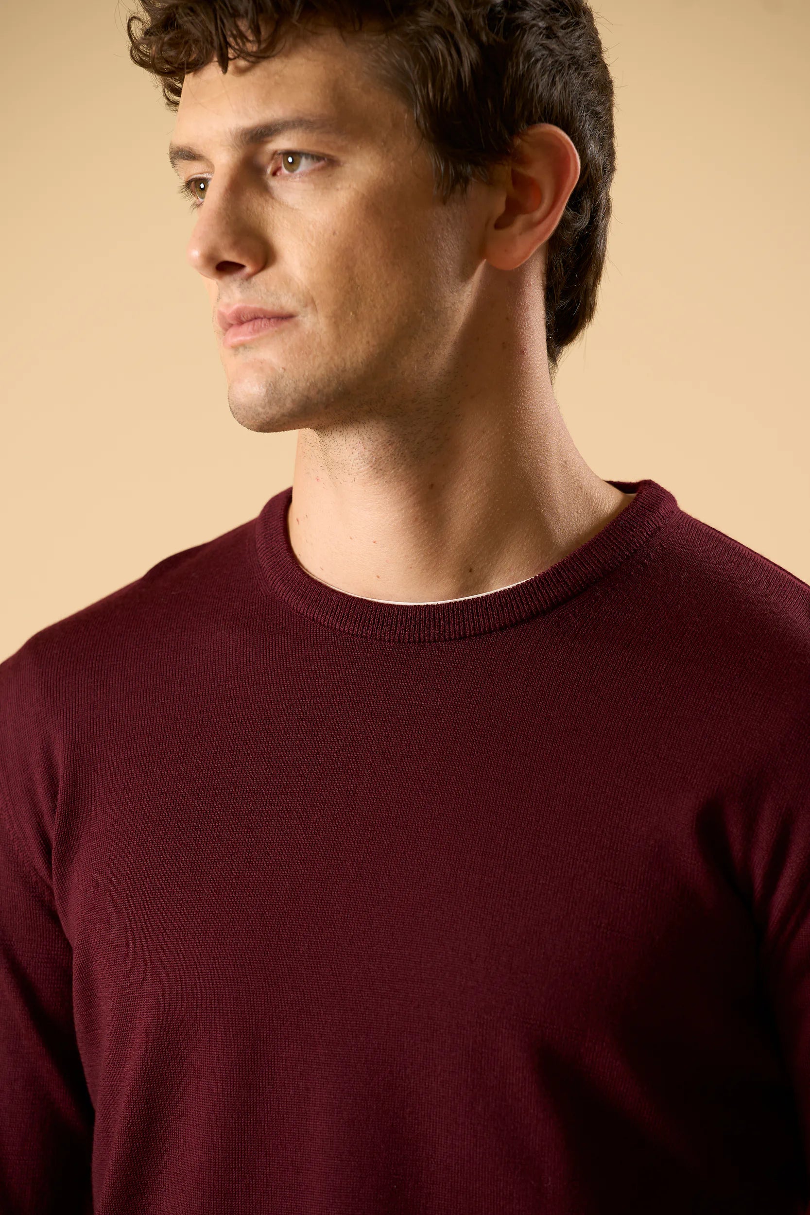 Merino Crewneck F.12 - Bordeaux Angelico 2