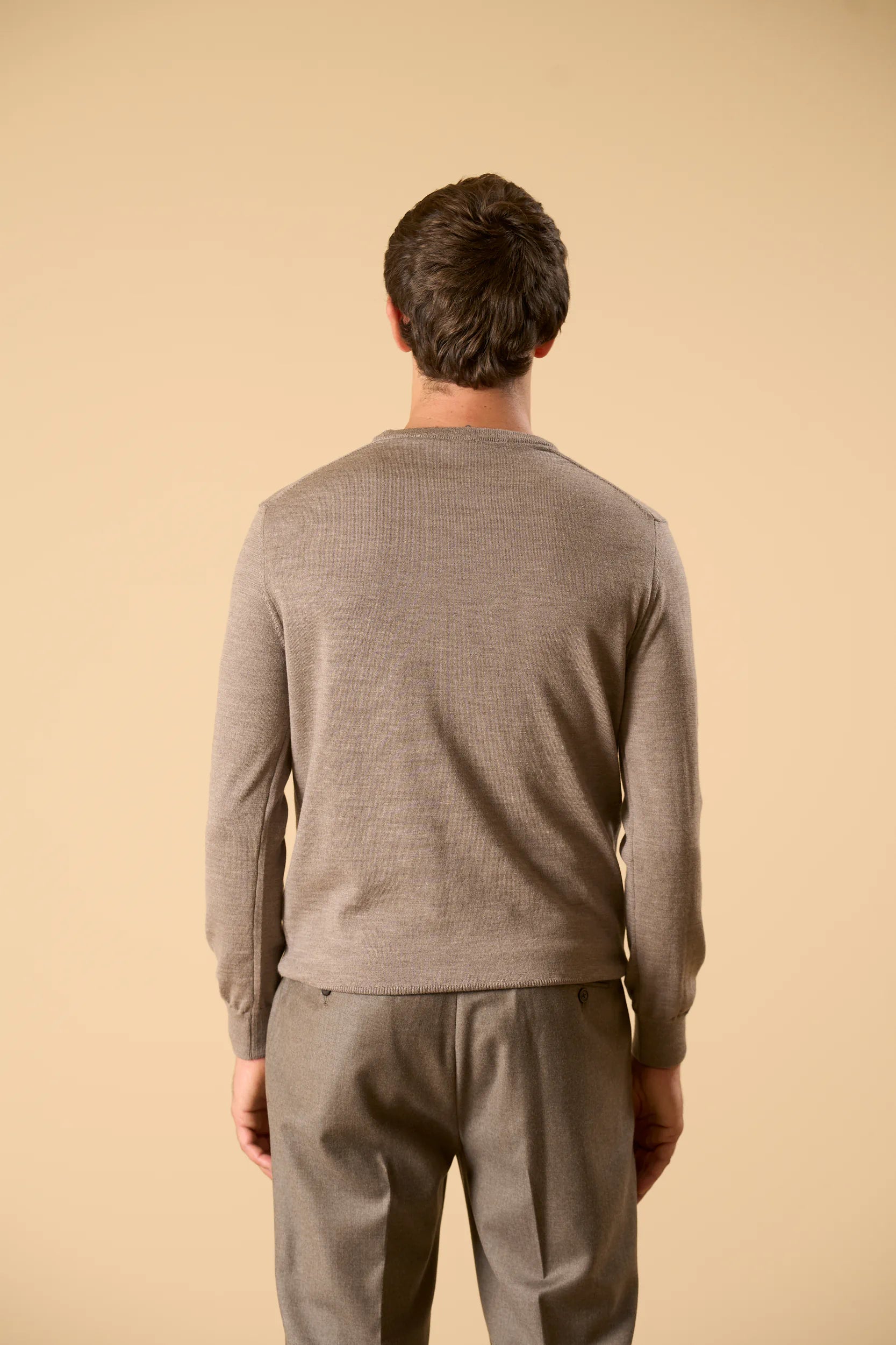 Merino Crewneck F.12 - Dove Grey Angelico 5