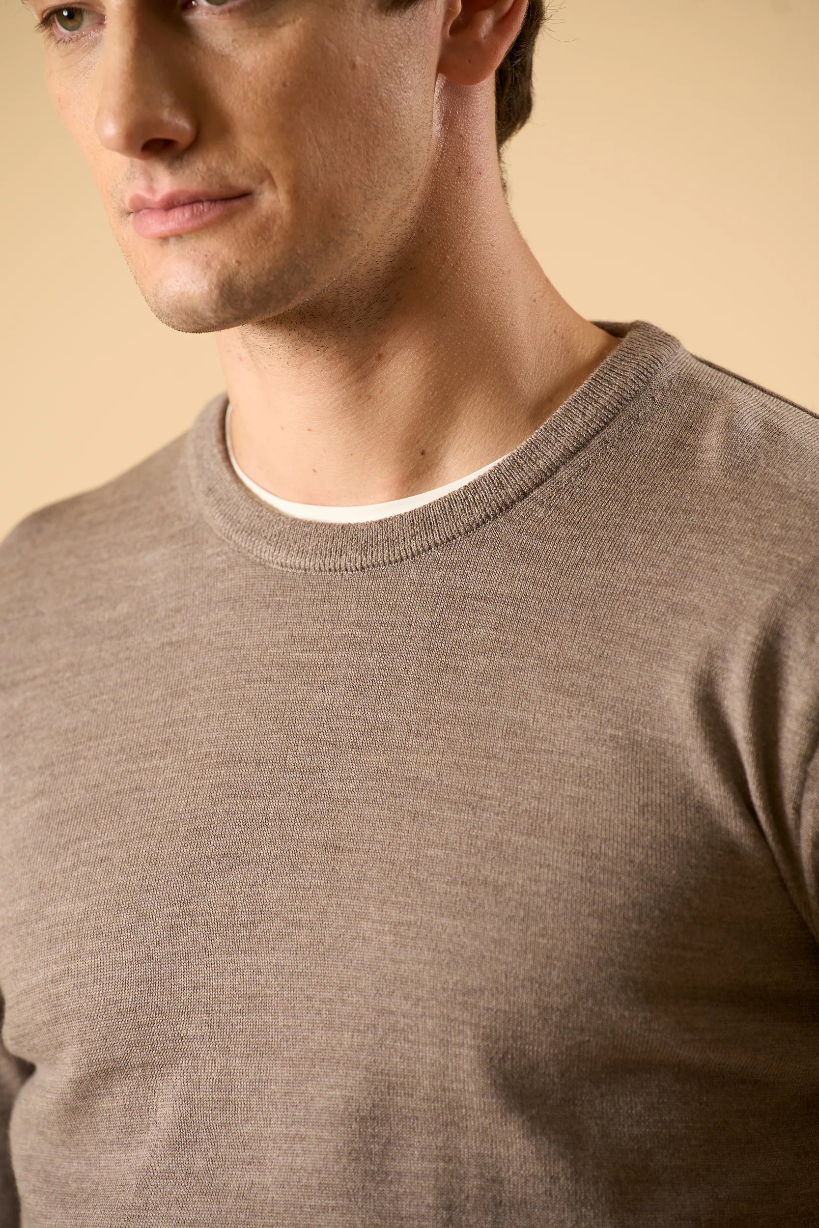 Merino Crewneck F.12 - Dove Grey Angelico 2