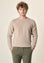 Girocollo naturale puro cashmere-Angelico