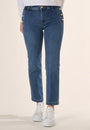 Jeans bottoni dorati denim stretch - Angelico