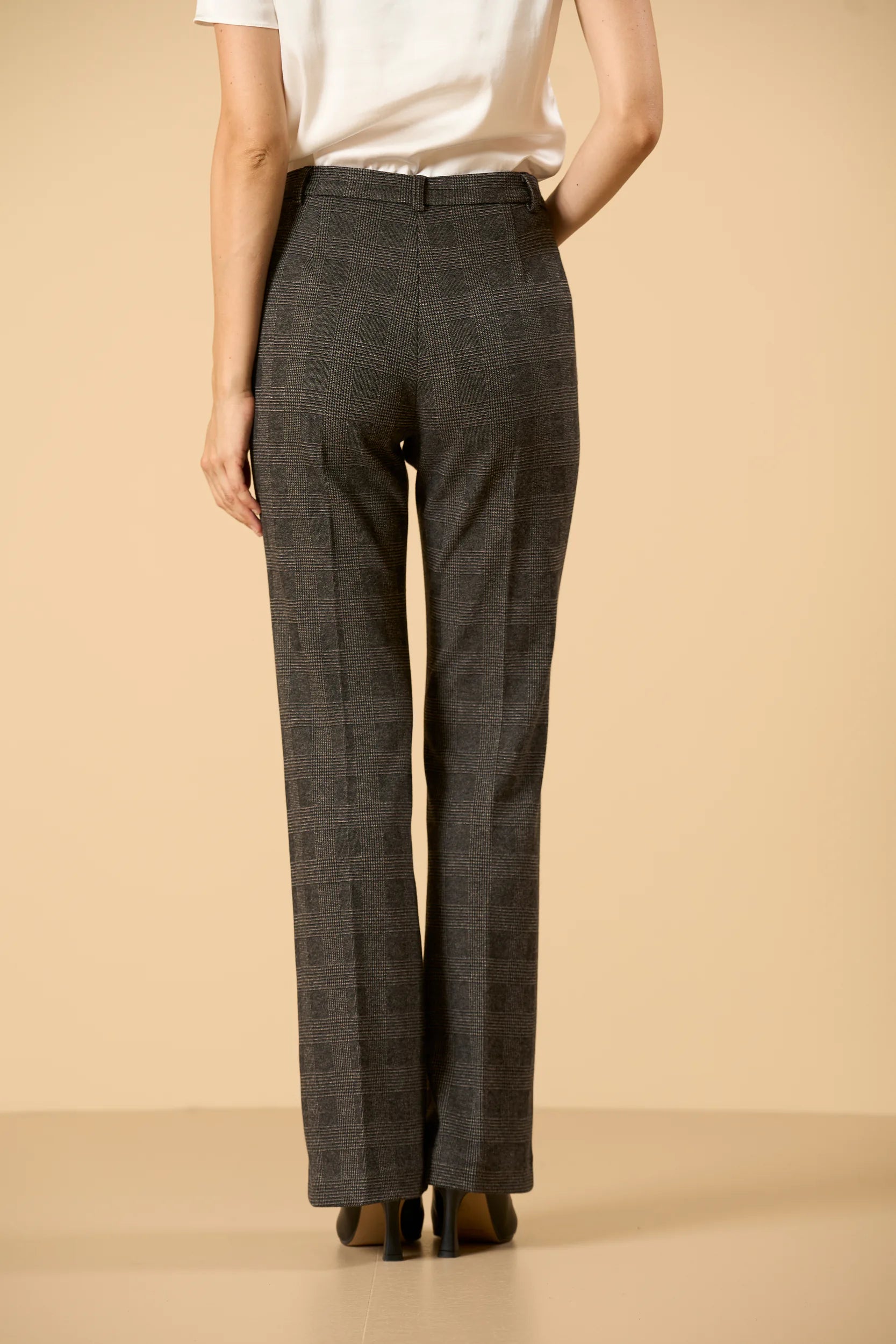 Pantalone moro palazzo fantasia Galles Angelico 4