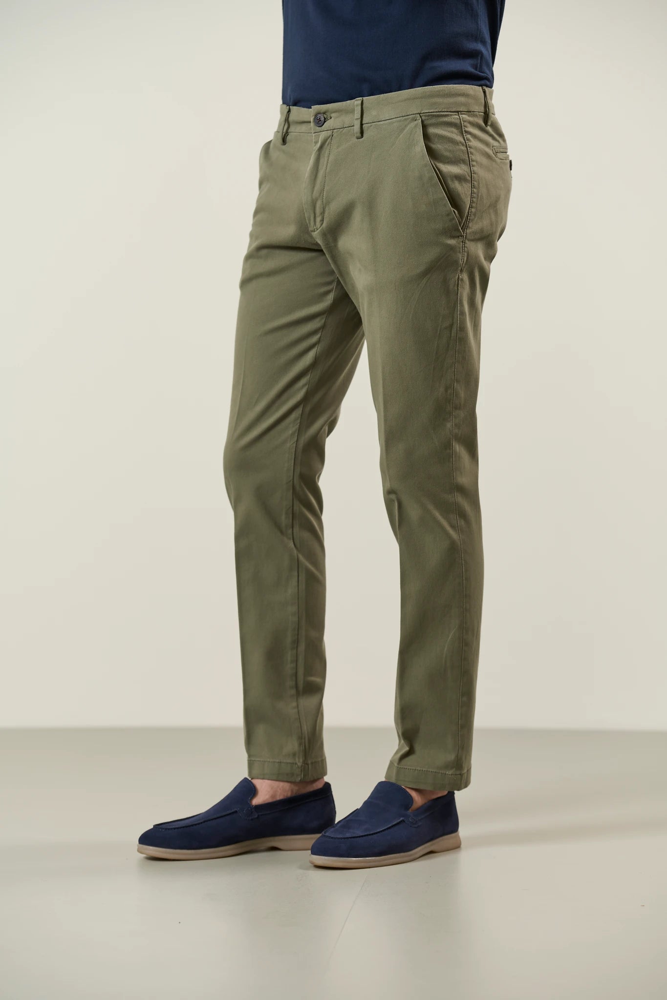 Armor Chino Pants - Green Angelico 3