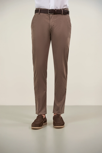 Mud Chino Pants in Tencel Stretch Cotton