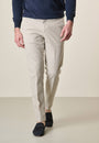 Sandhose aus elastischer Baumwolle mit schmaler Passform