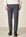 Pantalone blu armatura cotone stretch slim fit-Angelico