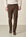 Pantalone moro gabardina cotone stretch slim fit-Angelico
