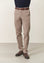 Pantalone beige jersey elasticizzato con risvolto-Angelico