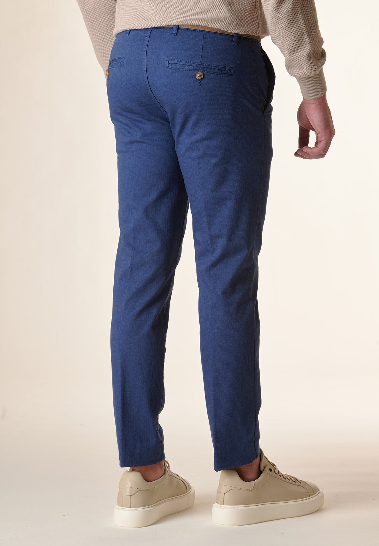 Pantalone bluette resca cotone slim fit