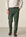 Pantalone verde bosco tricotina cotone stretch regular fit-Angelico