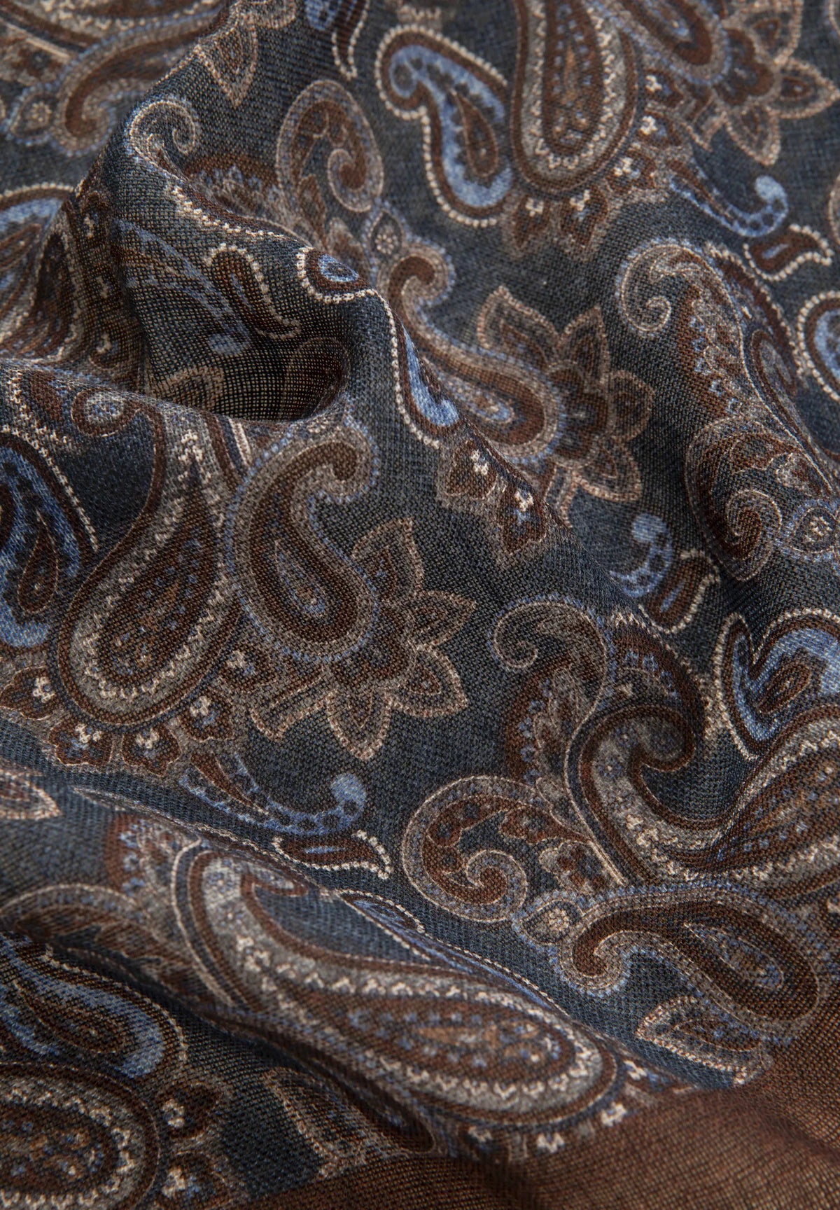 Pochette Wolle Griechisch - Blau/Braun Angelico 3