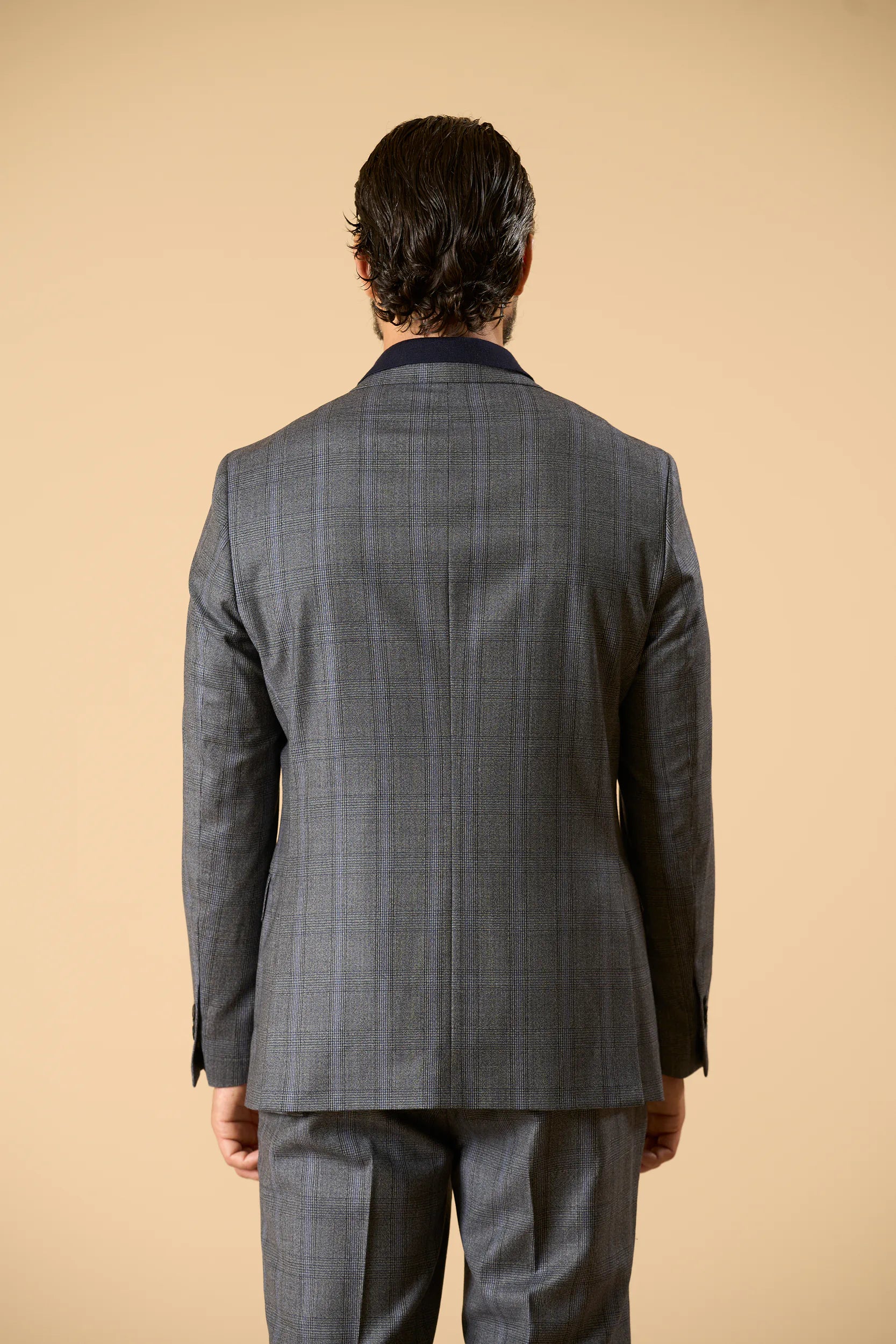 Prince of Wales Suit - Grey Angelico 7