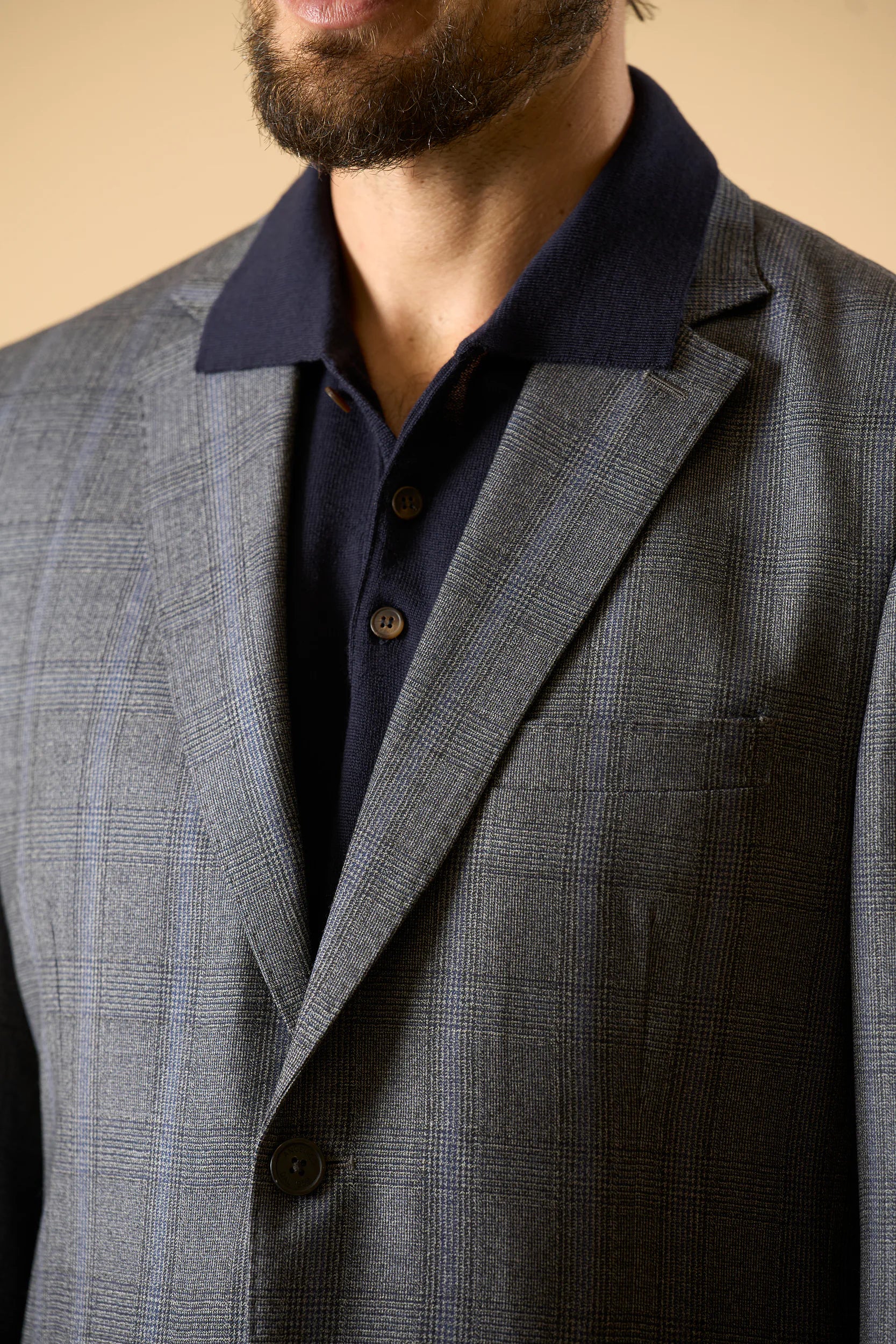 Prince of Wales Suit - Grey Angelico 2