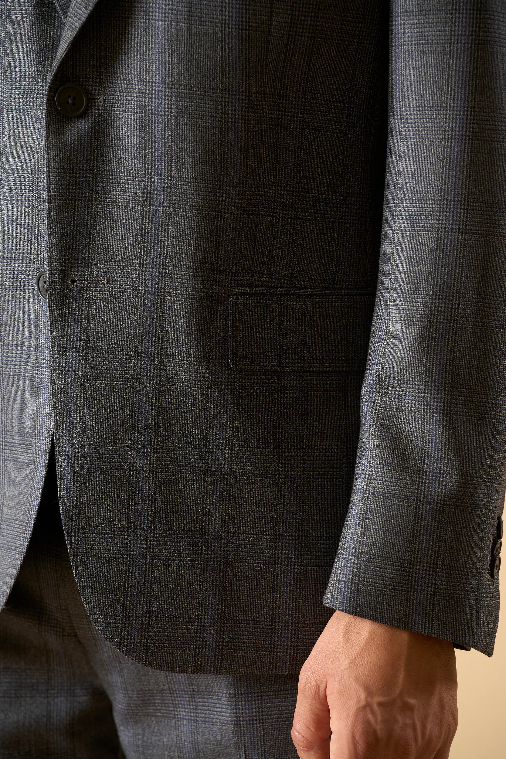 Prince of Wales Suit - Grey Angelico 3