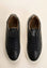 Sneakers blu pelle anticata suola bianca-Angelico