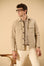 Overjacket gesso velluto a coste