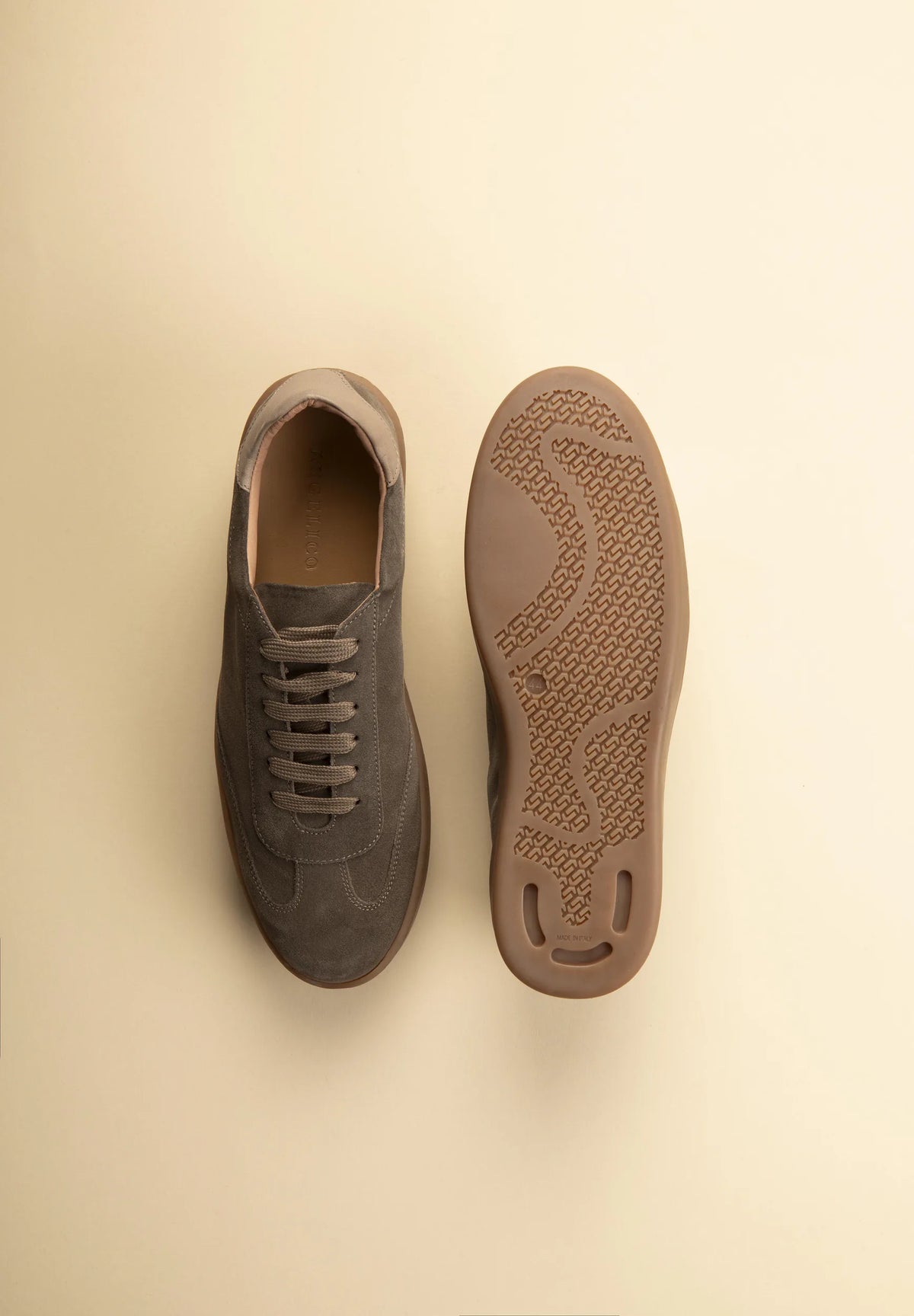 Sneaker fango pelle scamosciata Angelico 3