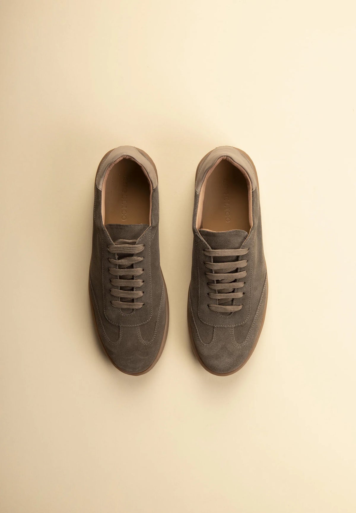 Sneaker fango pelle scamosciata Angelico 1