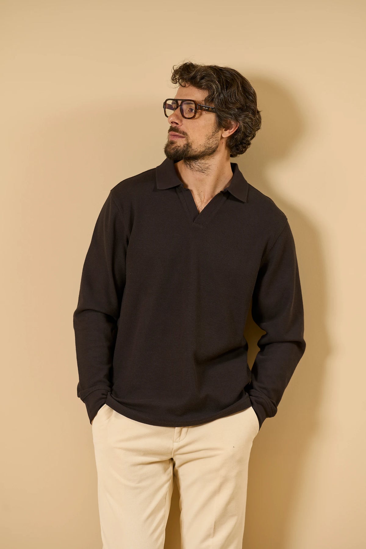 Polo moro derby cotone jacquard Angelico 4
