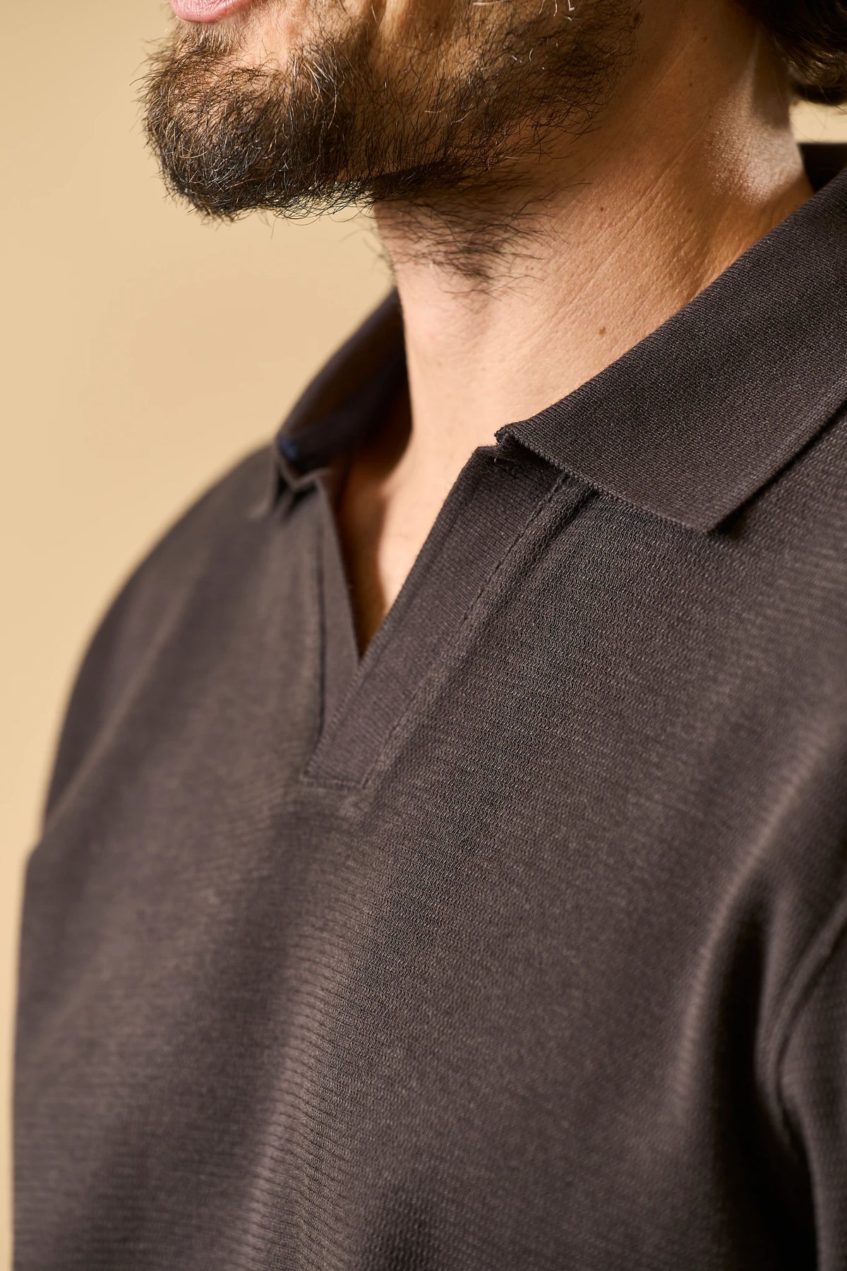 Polo moro derby cotone jacquard Angelico 2