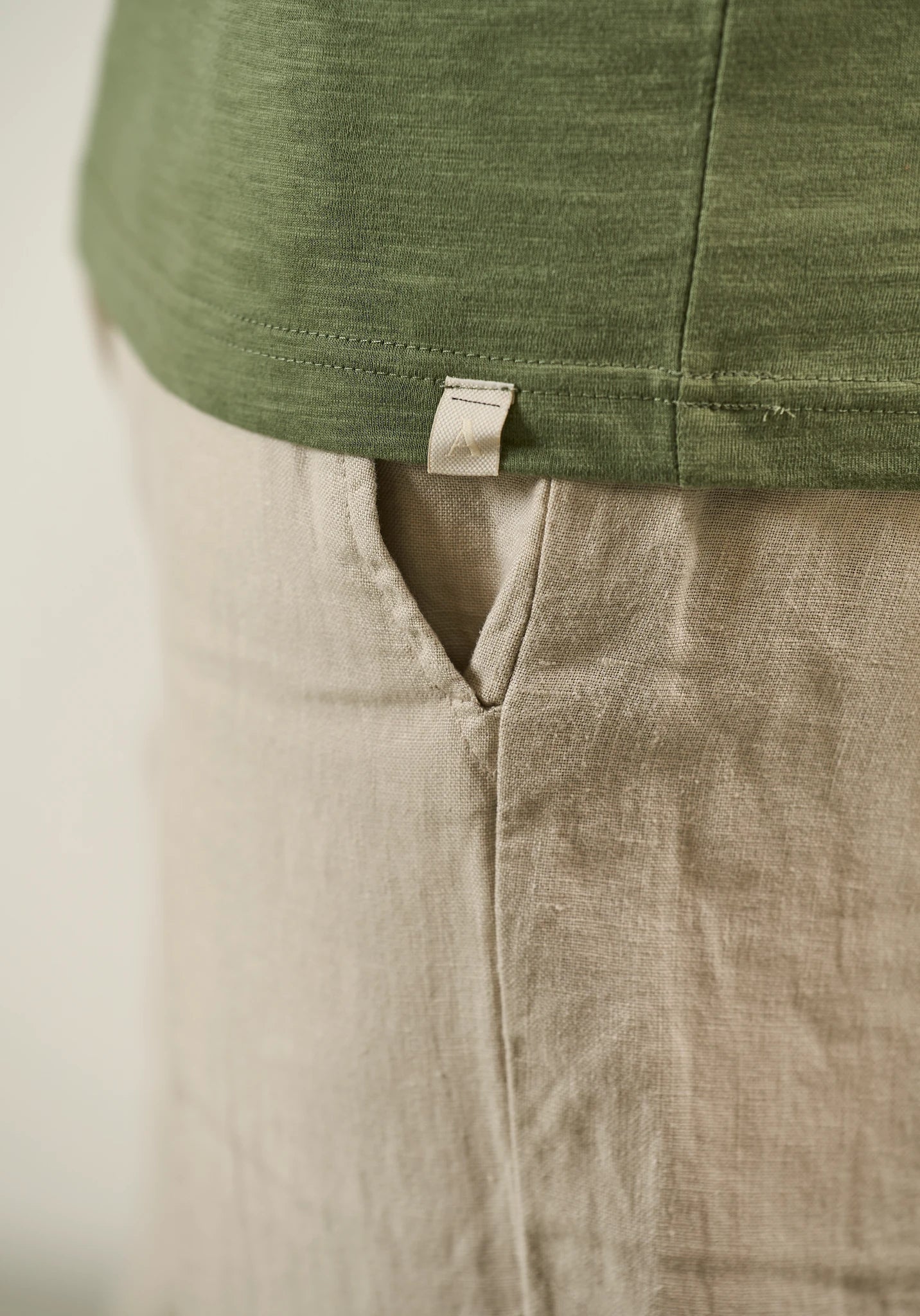 Slub T-Shirt - Green Angelico 4