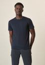 T-Shirt blu navy cotone B-Stretch