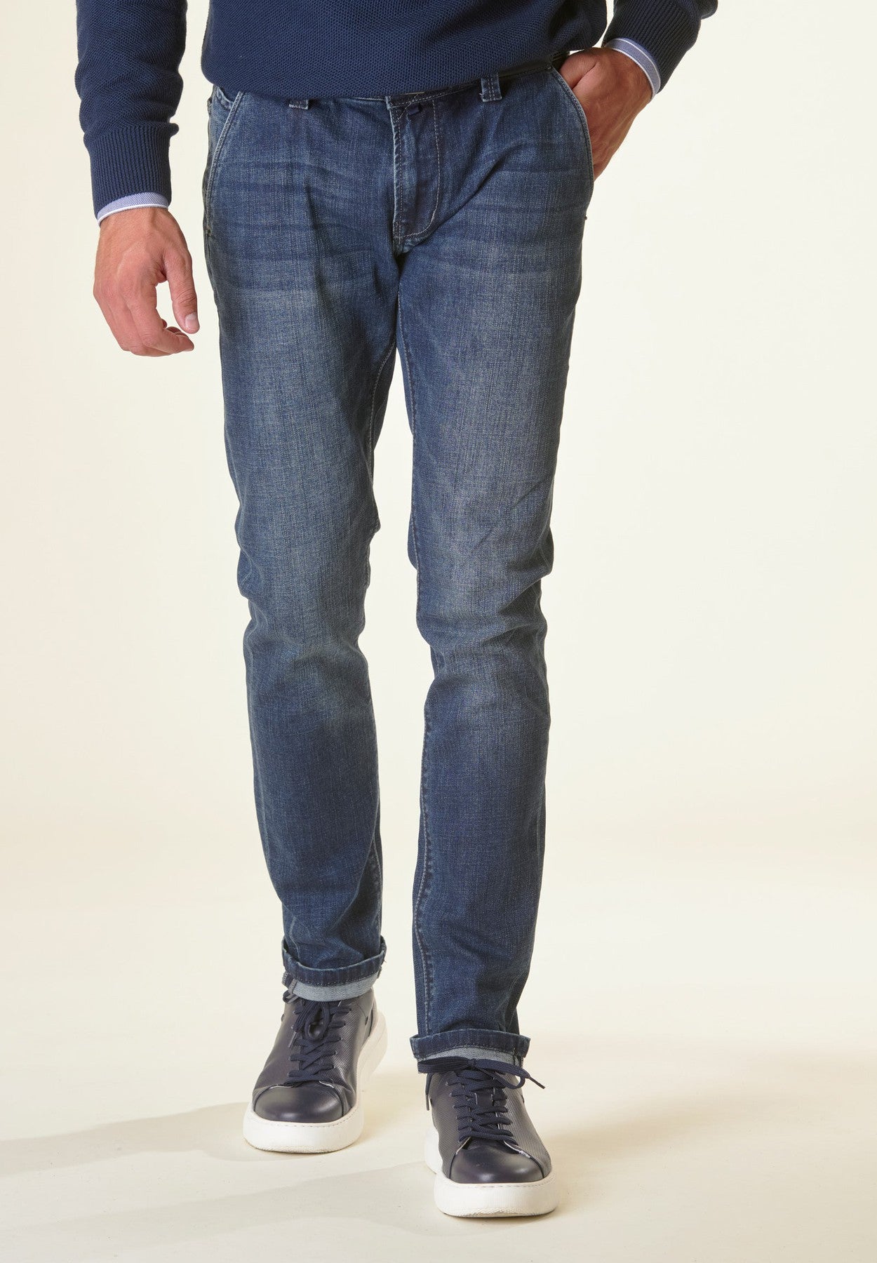 Angelico - Jeans Custom tasche America Delave - 2