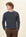 Girocollo blu denim misto cashmere-Angelico