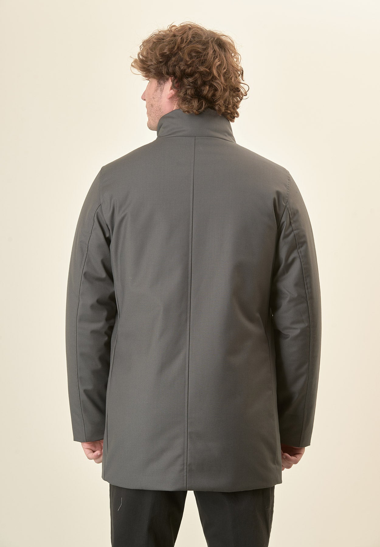 Giaccone city coat verdone pettorina removibile-Angelico