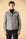 Overjacket grigio chiaro misto lana imbottita