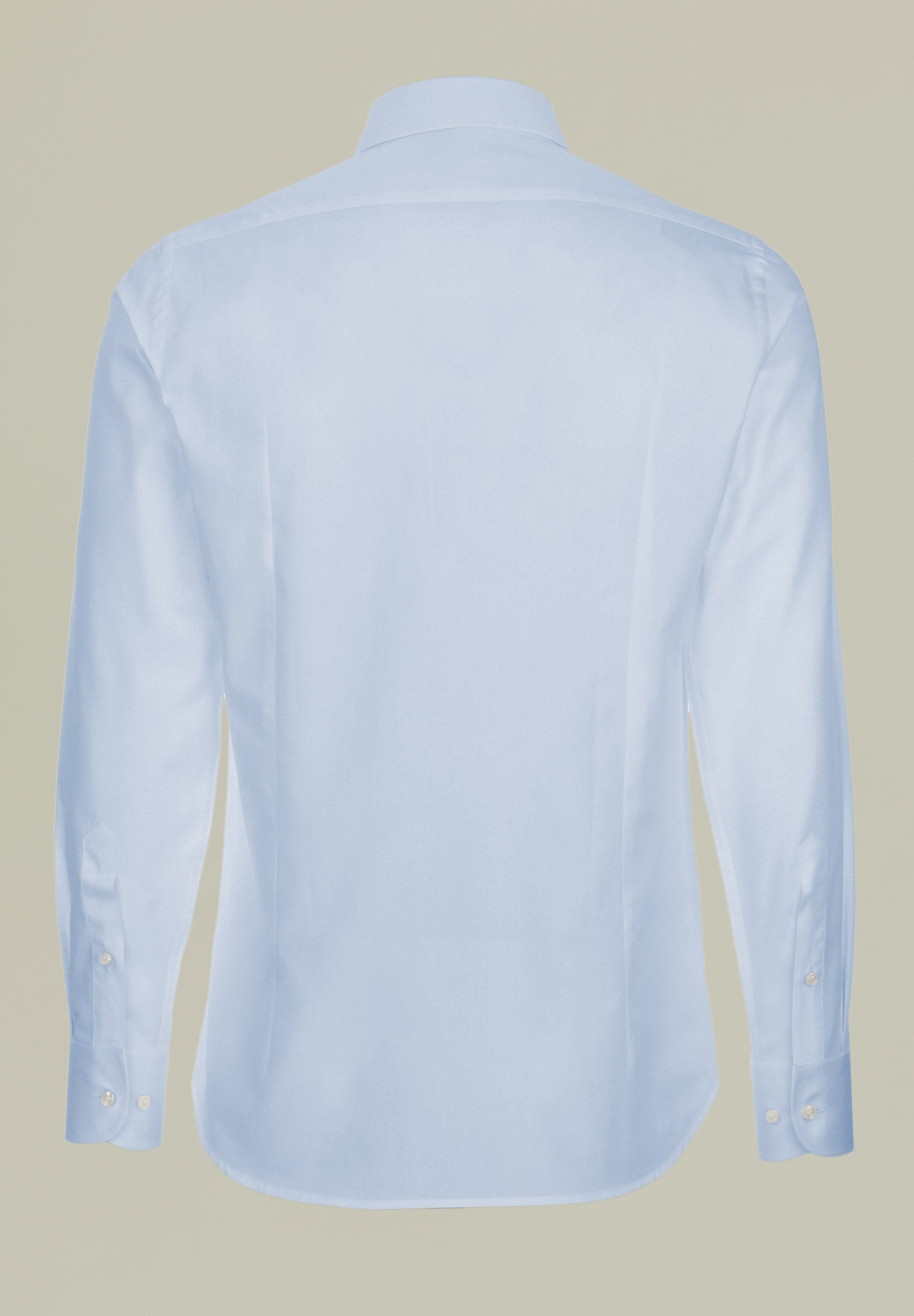 Camicia azzurra twill collo francese slim - Angelico