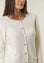 Giacca maglia ecrù lana merinos Harmony-Angelico