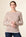 Maglia bianco-tabacco righe taglio vivo cotone-Angelico