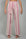 Angelico - Pantalone rosa-bianco rigato ampio rigato elastico - 1