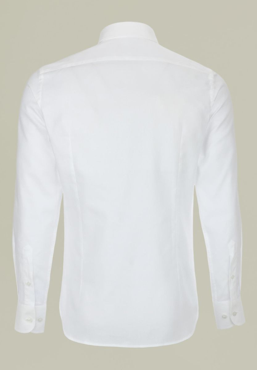 Angelico - Camicia bianca oxford BD con Taschino - 3