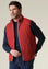 Angelico - Gilet rosso reversibile tecnico zip contrasto - 1