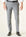 Angelico - Pantalone grigio chiaro tela stretch custom - 1