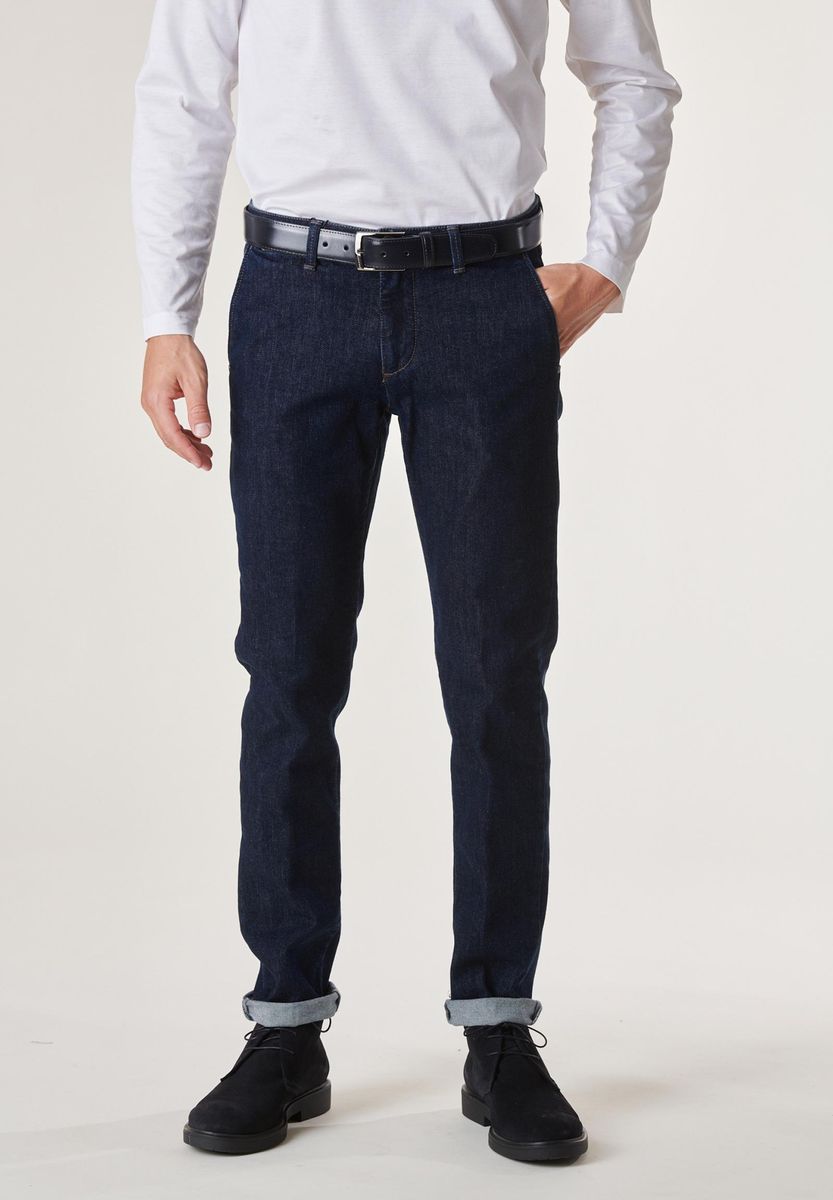 Jeans delave tasche America Custom