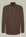 Camicia marrone flanellina cotone custom.-Angelico