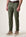 Angelico - Pantalone verde militare tricotina tinto capo slim - 1