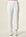Angelico - Pantalone bianco carrot vita elastica risvolto - 1